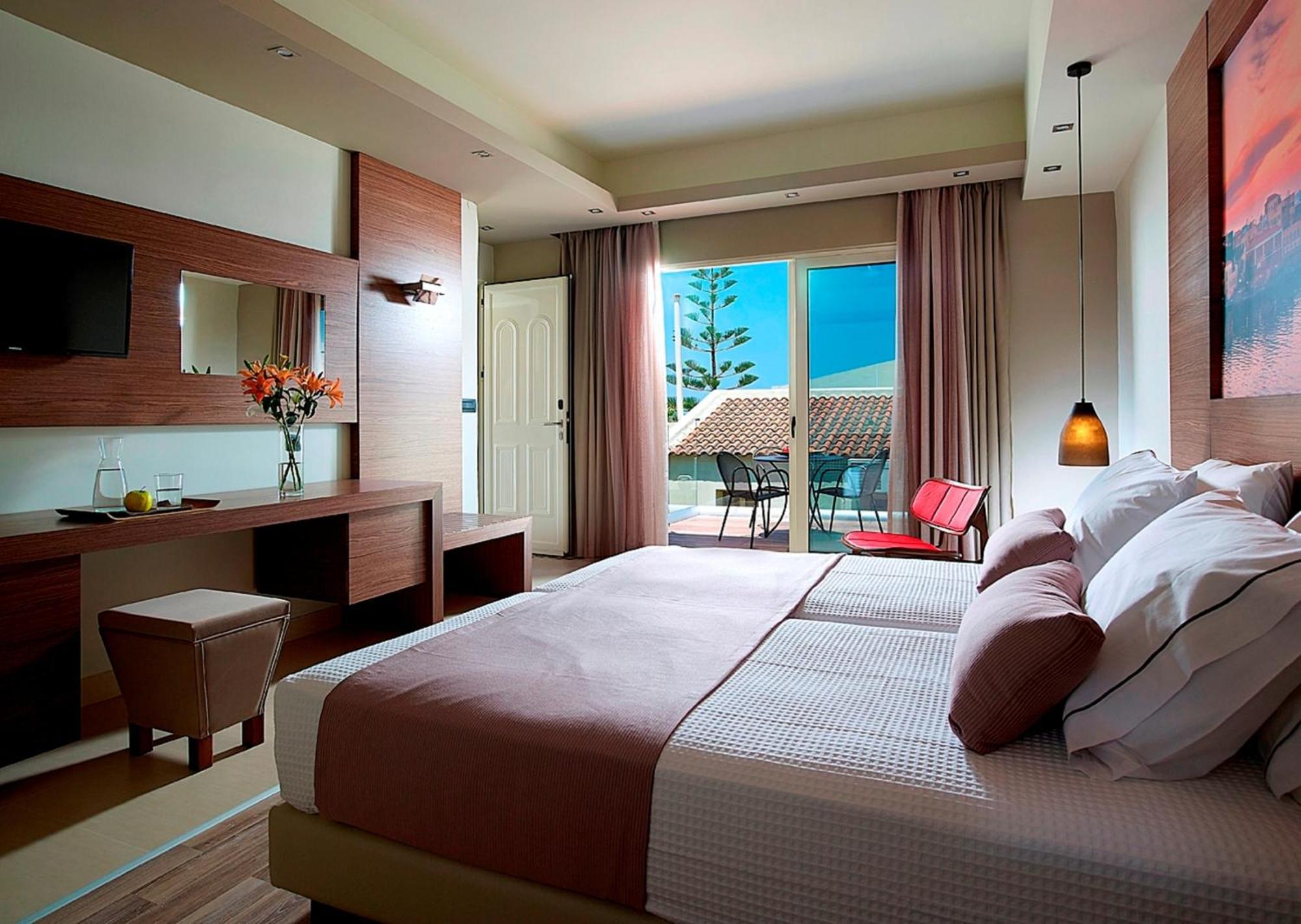 Agia Marina エロティス スイーツアパートホテル 部屋 写真